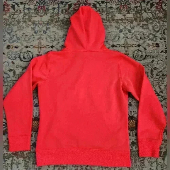 Under Armor Men's Neon Red Hoodie Sweatshirt, sz SM - Picture 7 of 14